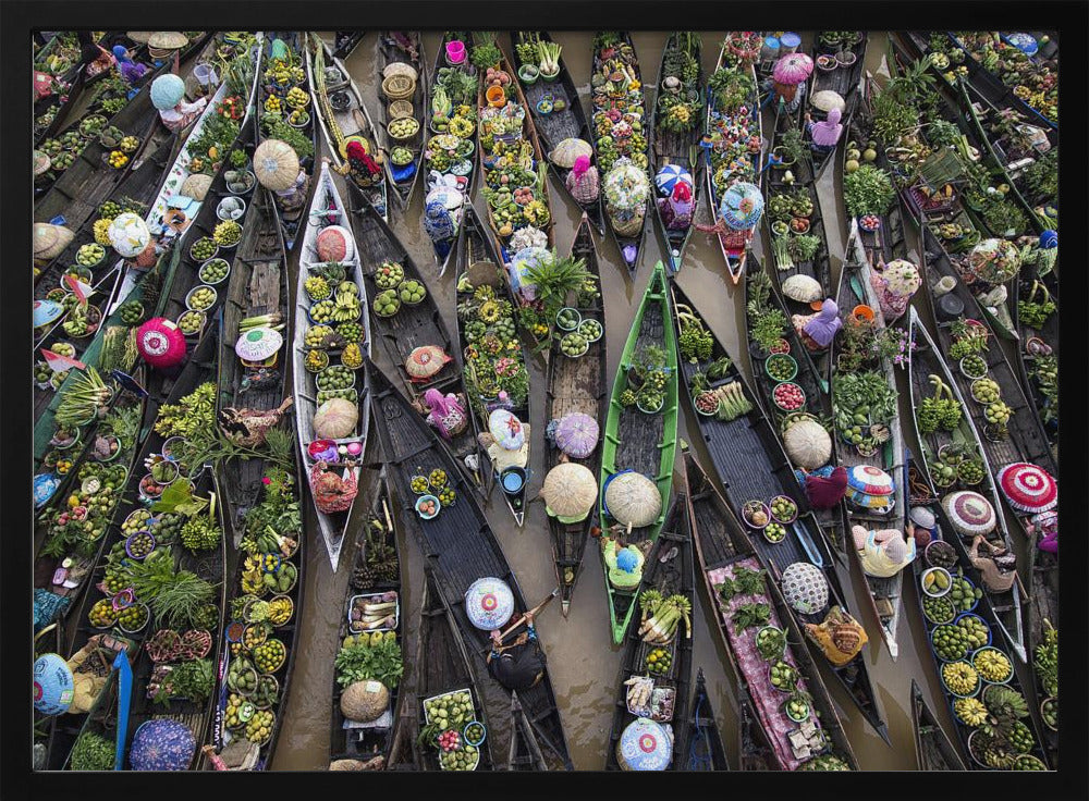 Marché flottant | Posters - Affiche Artistique
