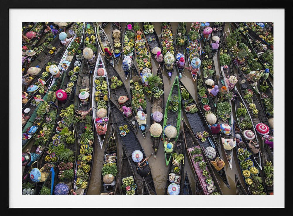 Marché flottant | Posters - Affiche Artistique