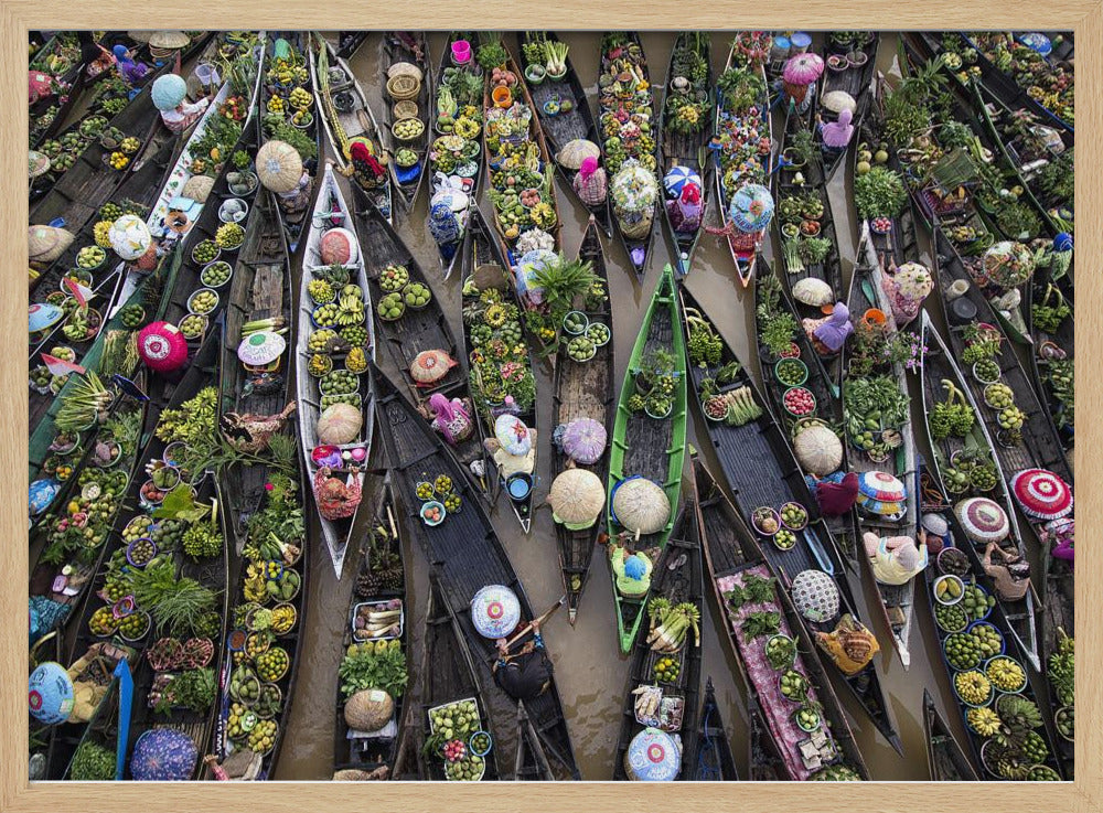 Marché flottant | Posters - Affiche Artistique