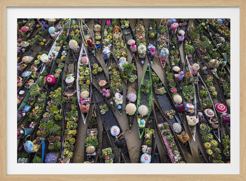 Marché flottant | Posters - Affiche Artistique