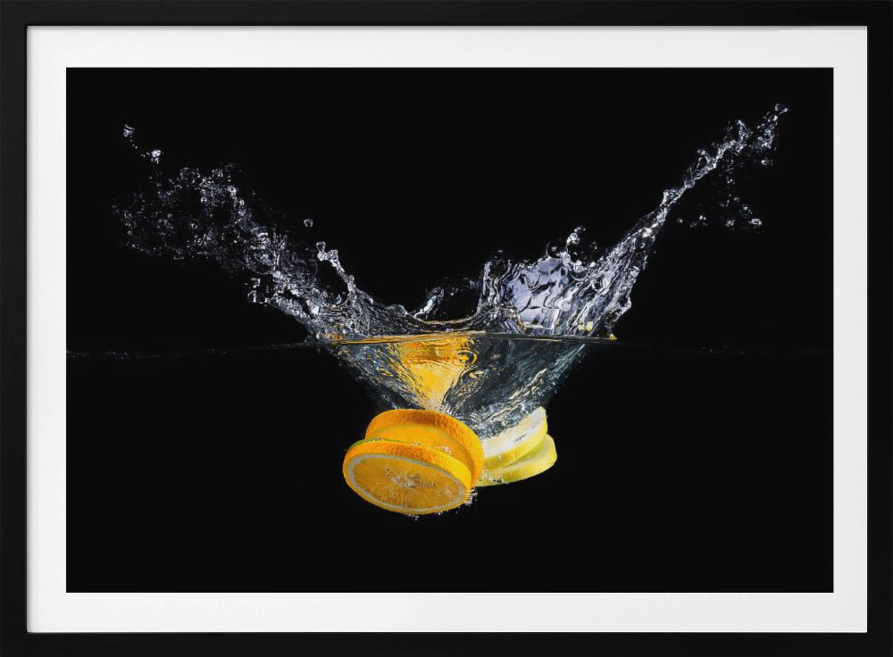 Orange splash | Poster