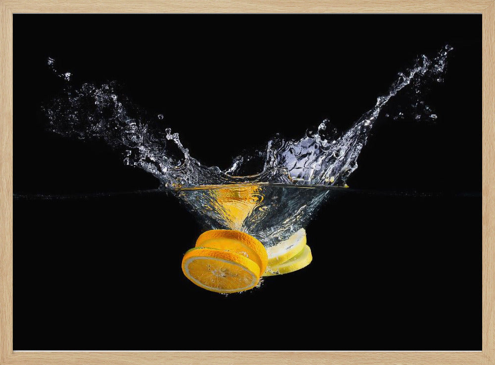 Orange splash | Poster