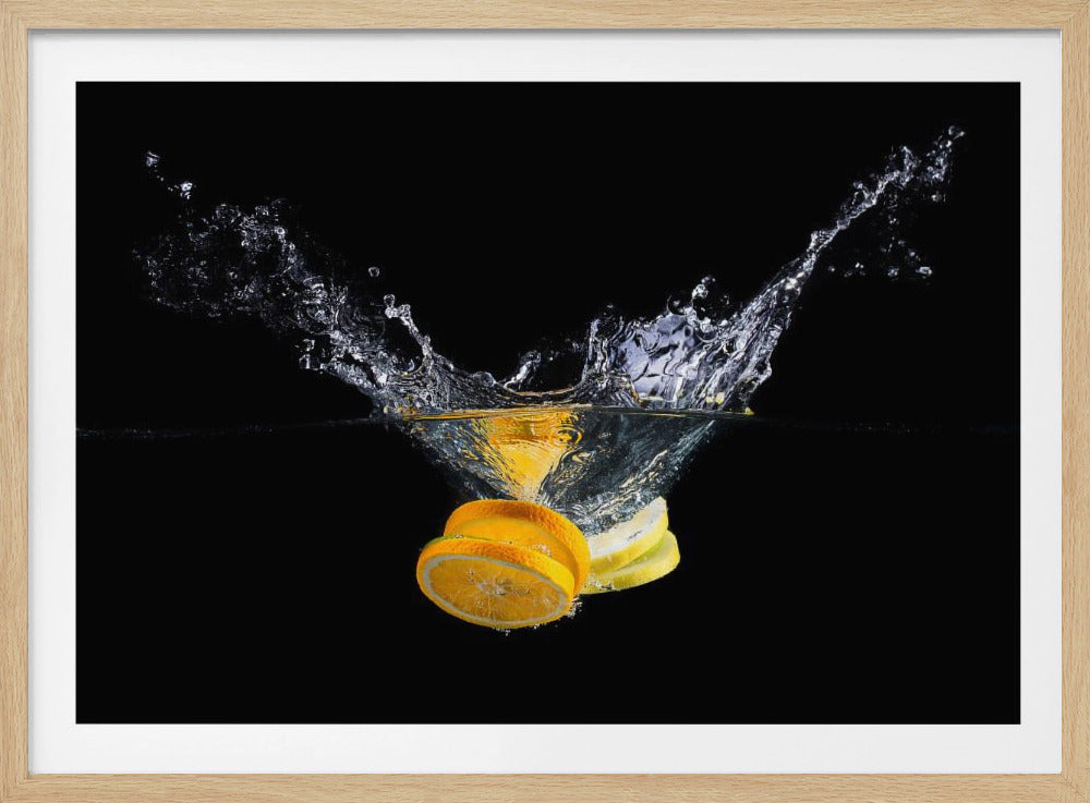 Orange splash | Poster