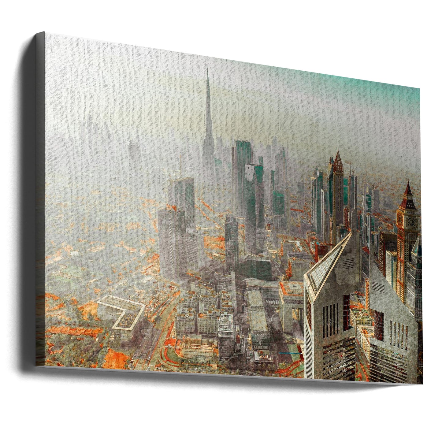 Zwillingsturm – Dubai | Leinwand-Bilder