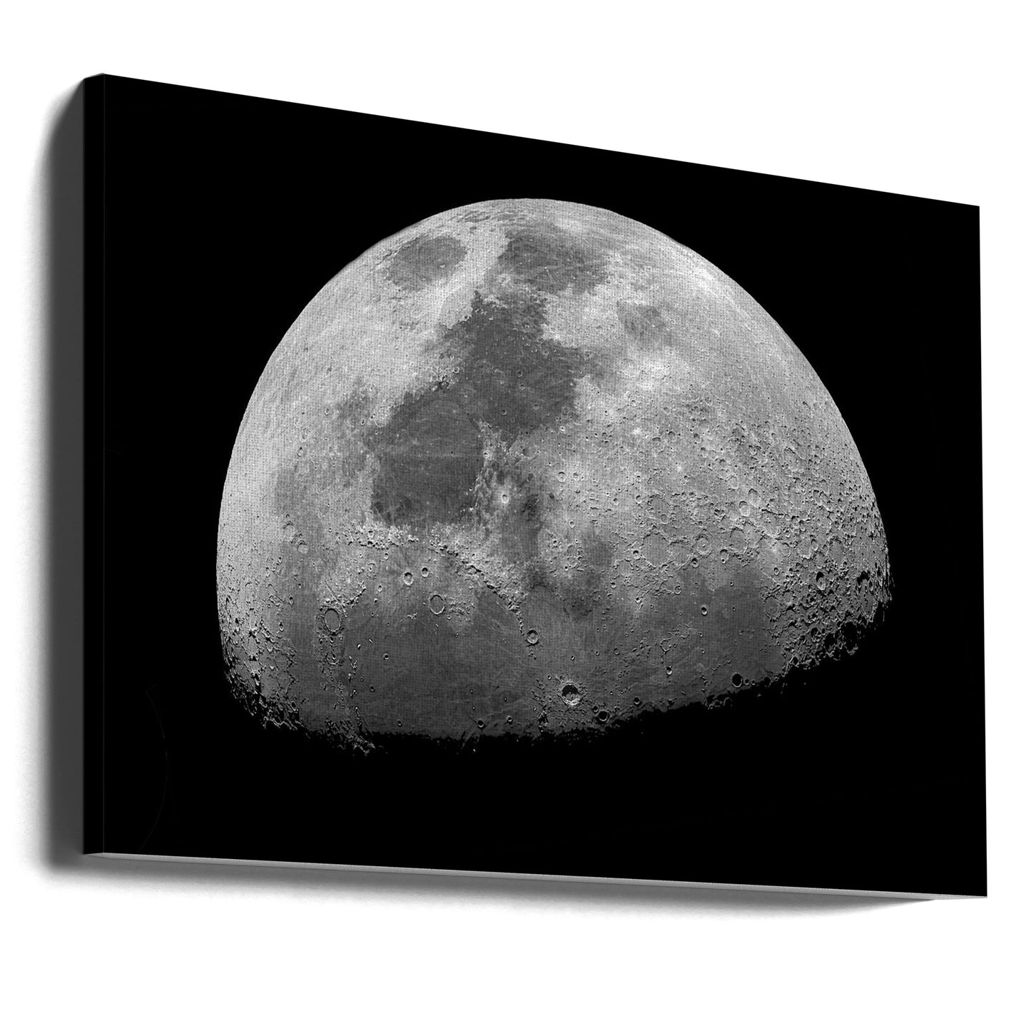 Oh, guarda la luna, splende lassù | Stampe su Tela