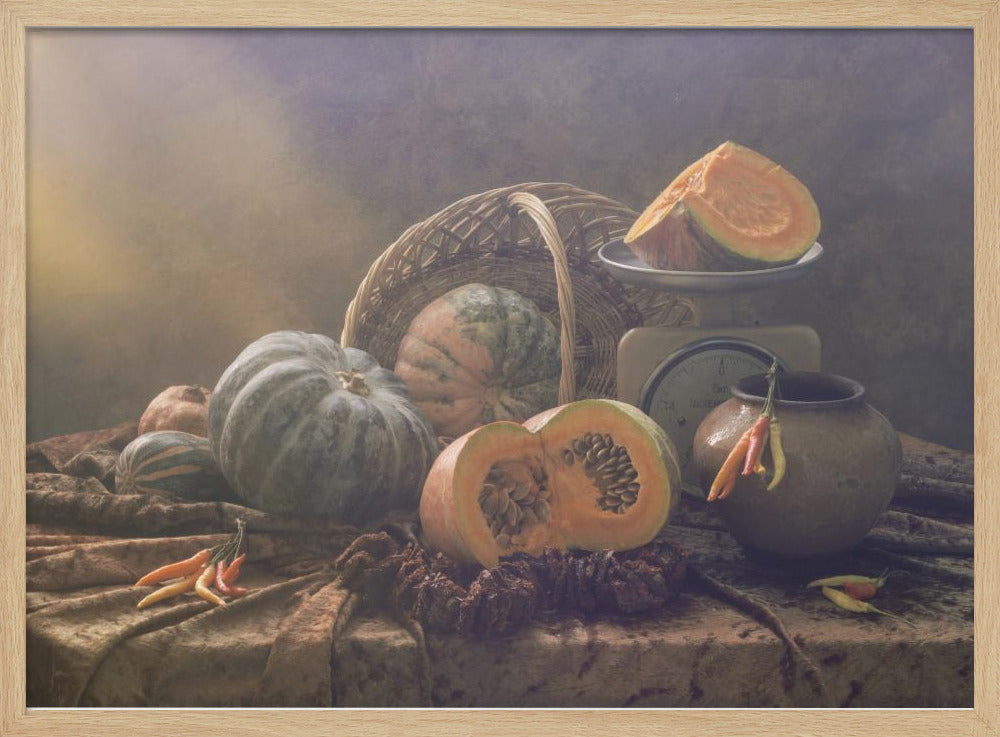 Still Life with Pumpkins | Poster