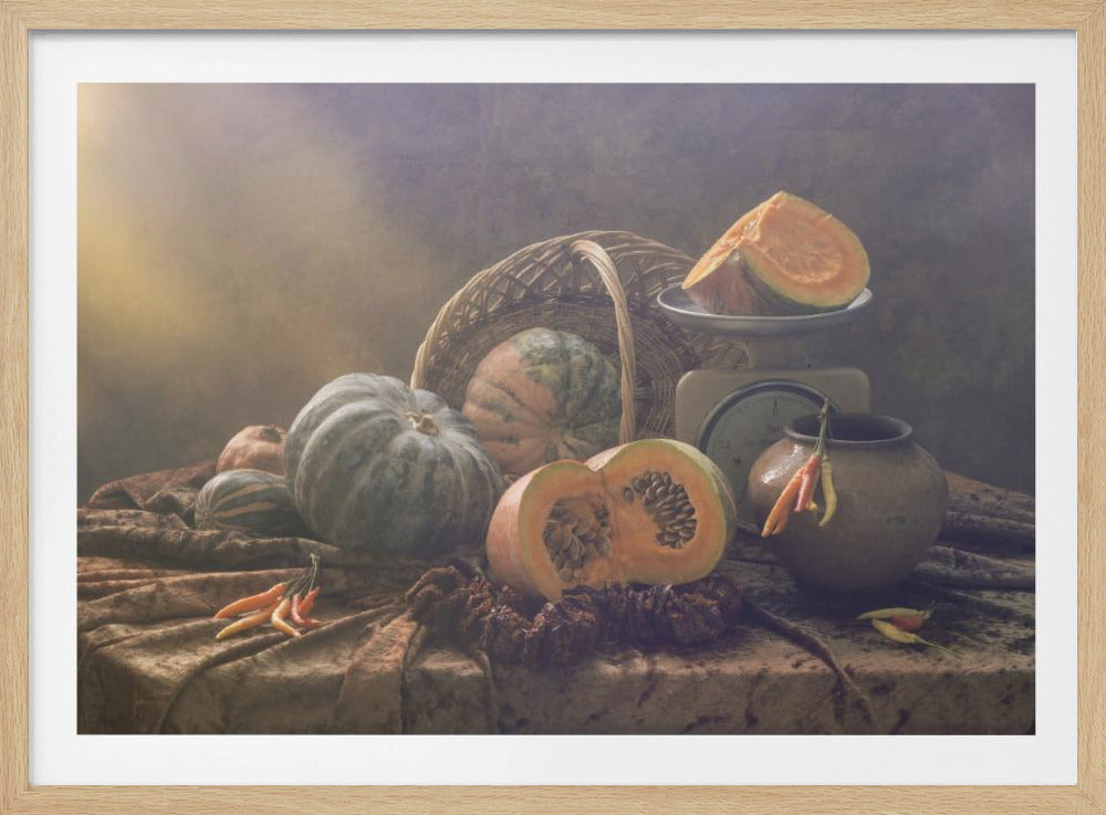 Still Life with Pumpkins | Poster