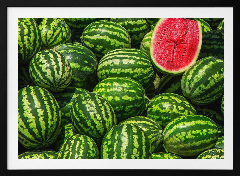Rouge en vert | Posters - Affiche Artistique