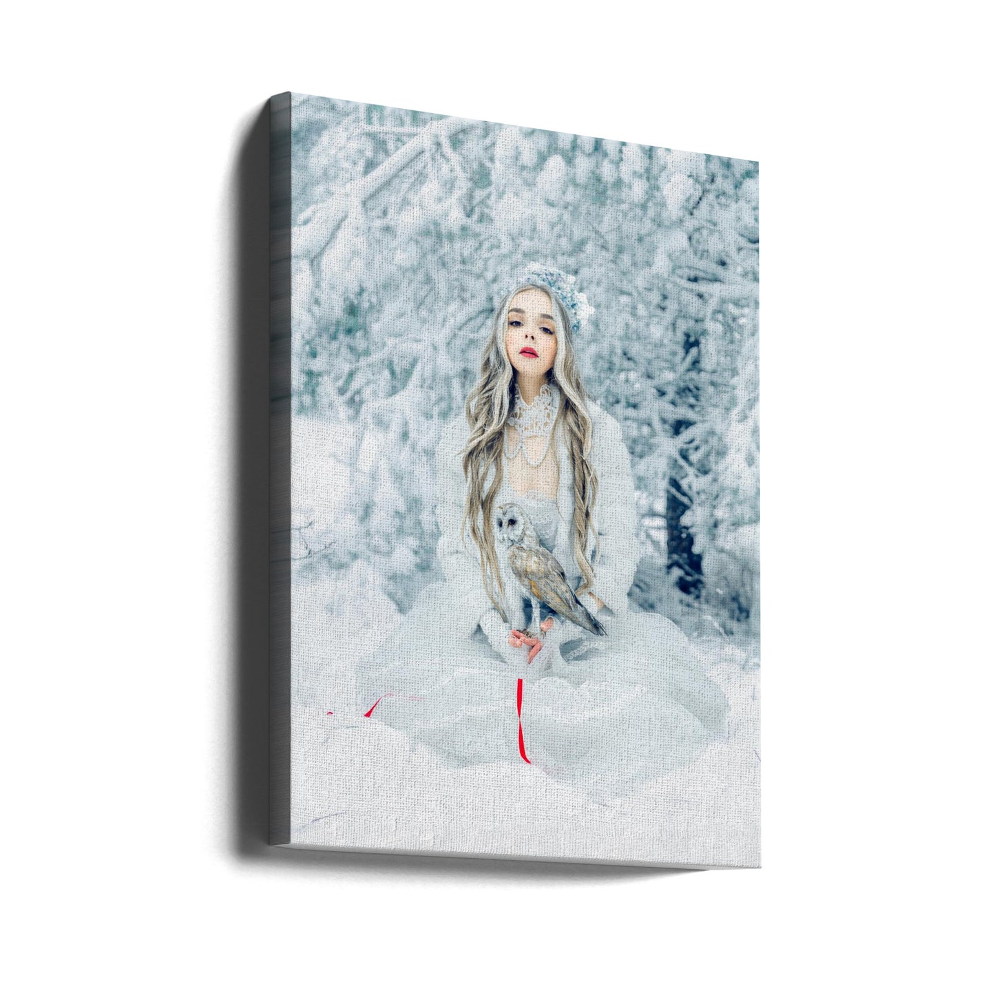 Serenità innevata | Stampe su Tela