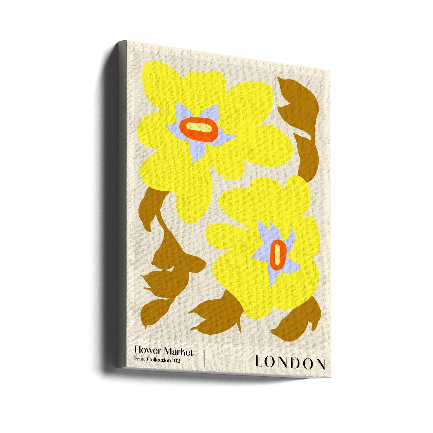 Blomstermarked. London | Lærredsbilleder