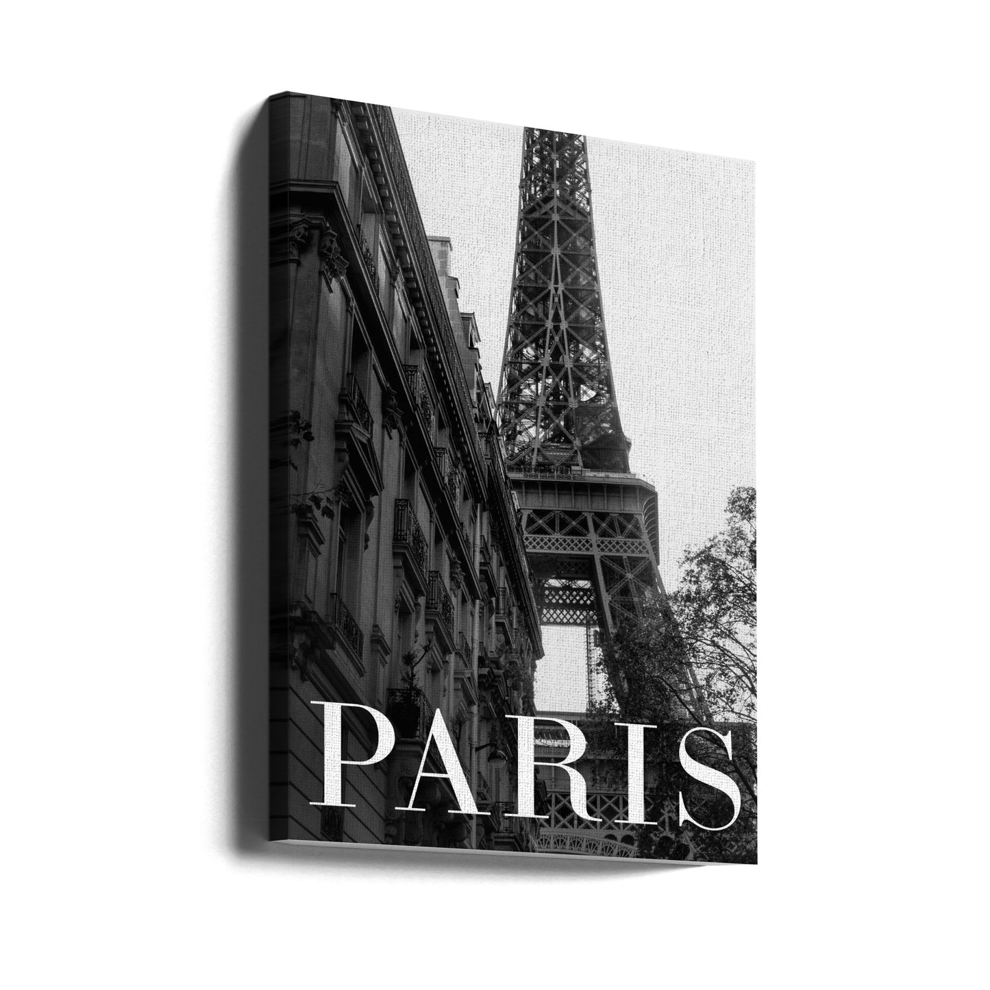 Paris Tekst 1 | Lærredsbilleder