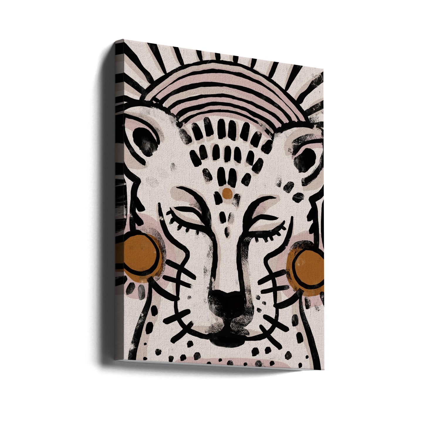 Tiger (Lättversion) | Canvas