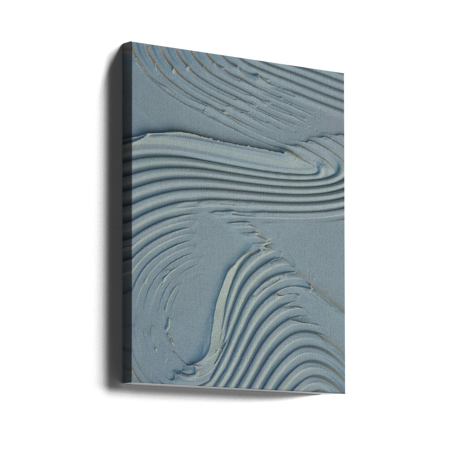 Mud Texture 15 Blue | Canvas