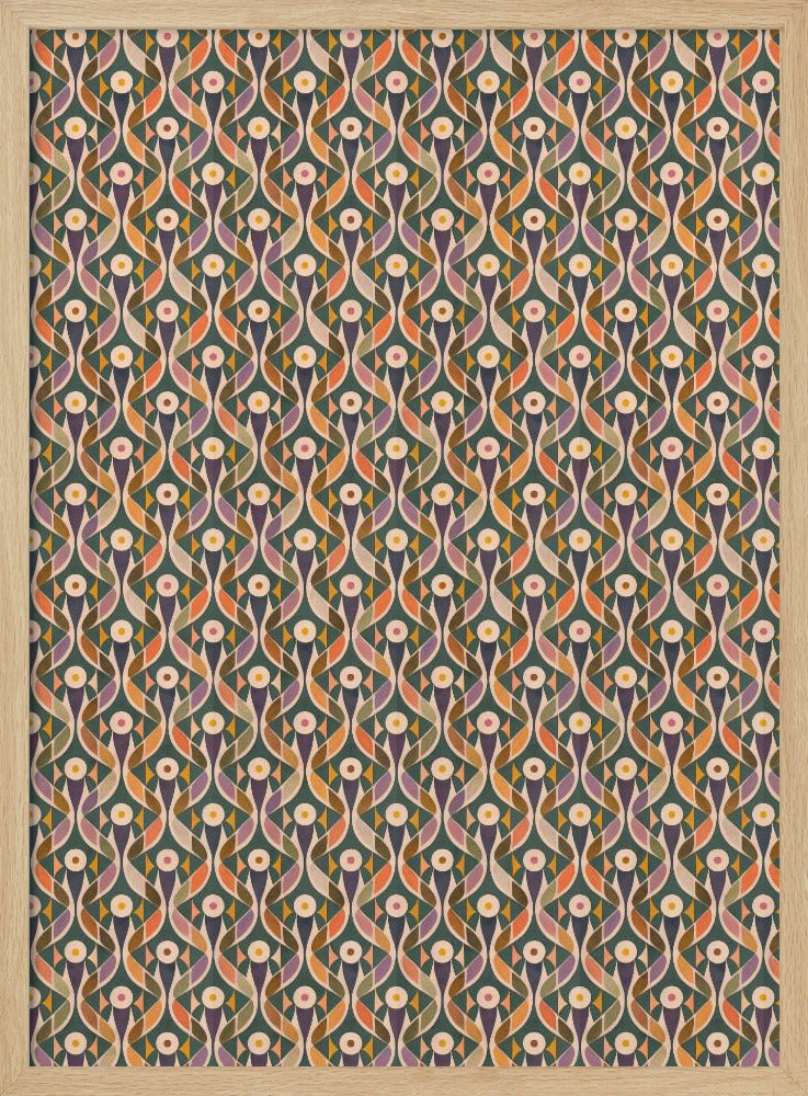 Geometrisk blomning | Poster