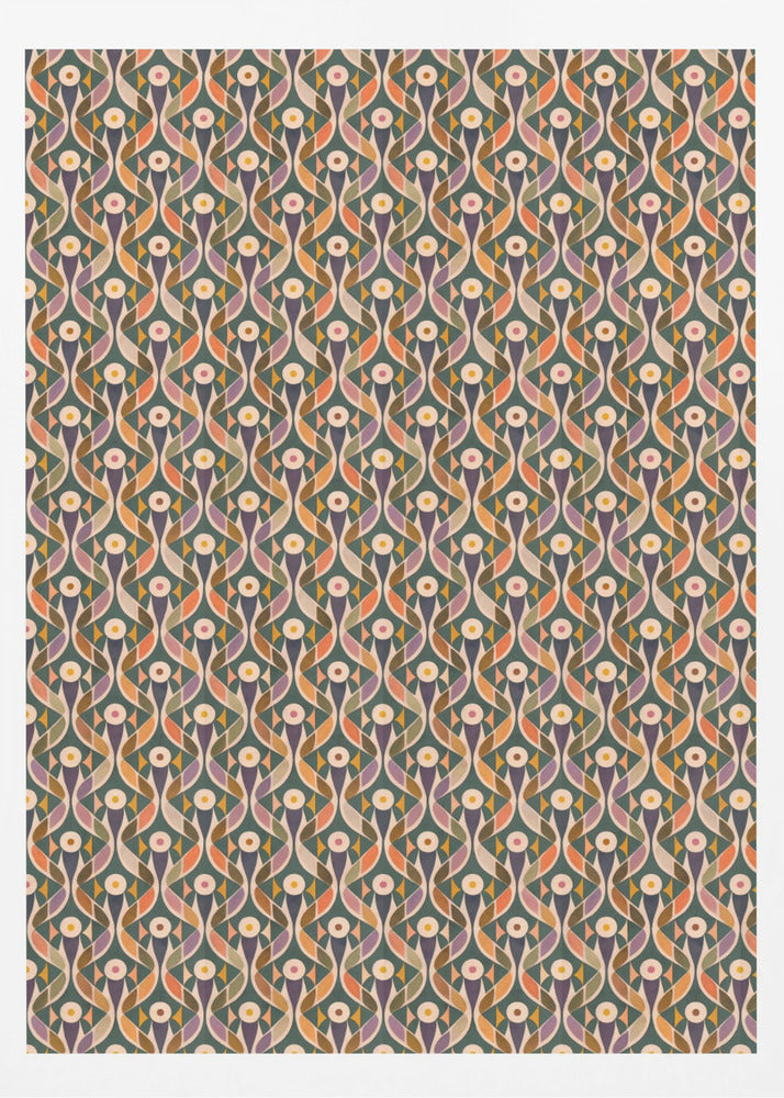 Geometrisk blomning | Poster
