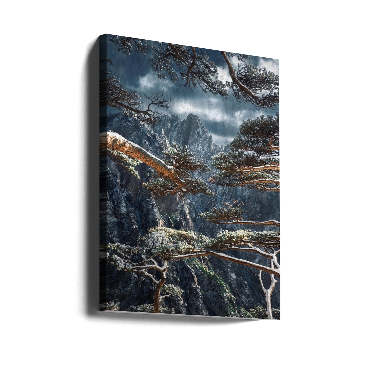 Yellow mountain | Canvas