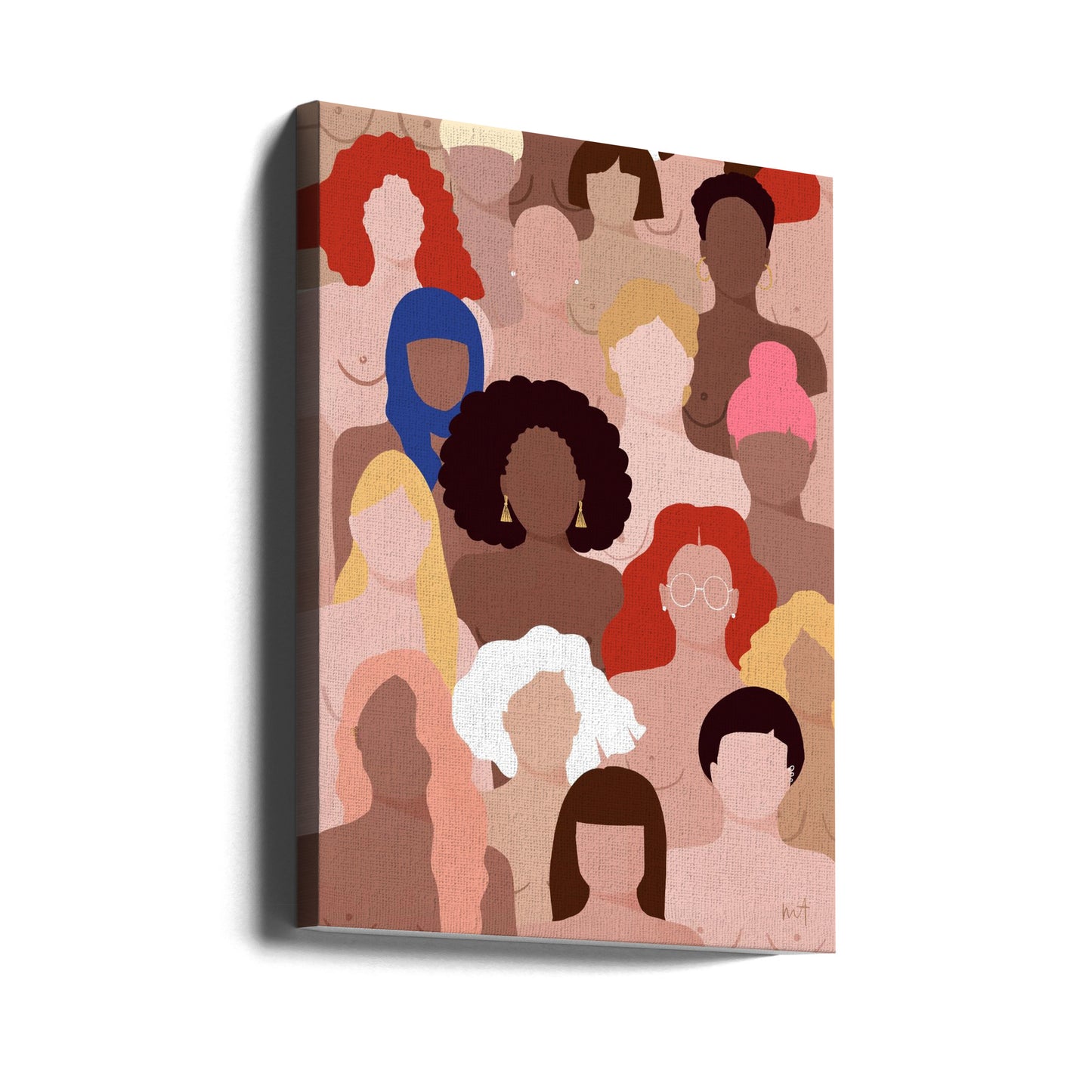 Wie de wereld regeert | Canvasprints
