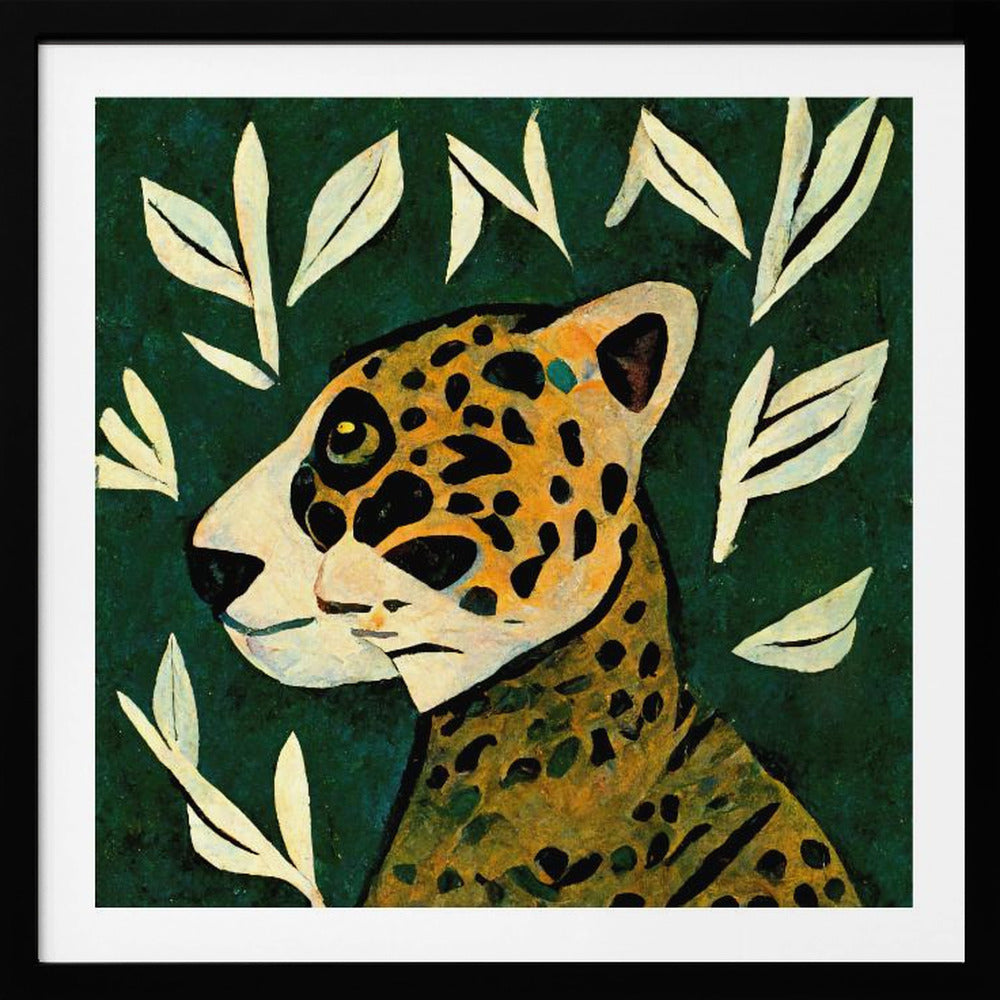 Tijger in profiel | Posters - Kunstdrukken