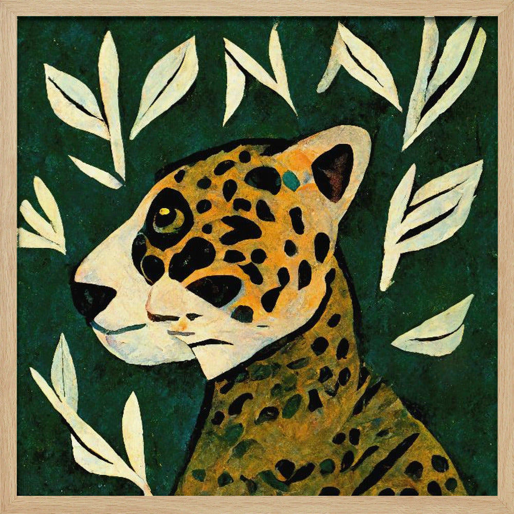 Tijger in profiel | Posters - Kunstdrukken