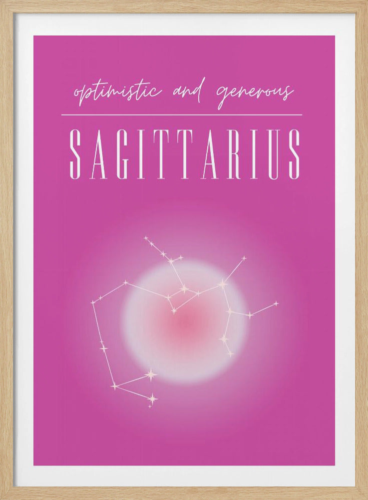 Sagittarius Zodiac Print Art | Poster