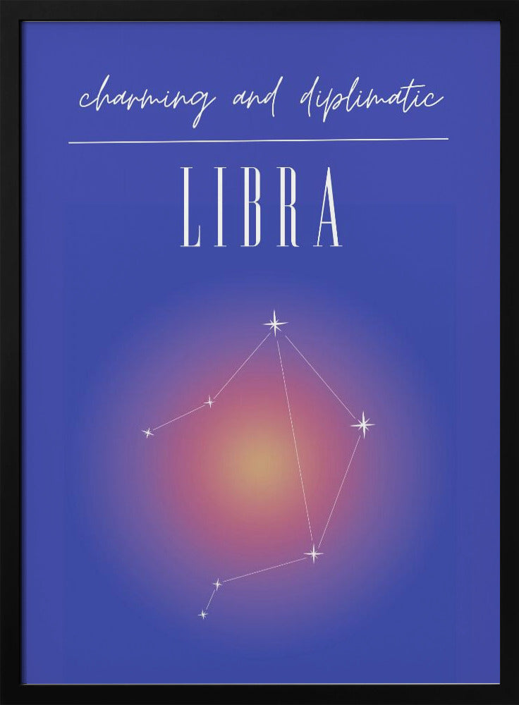 Libra Zodiac Print Art | Poster