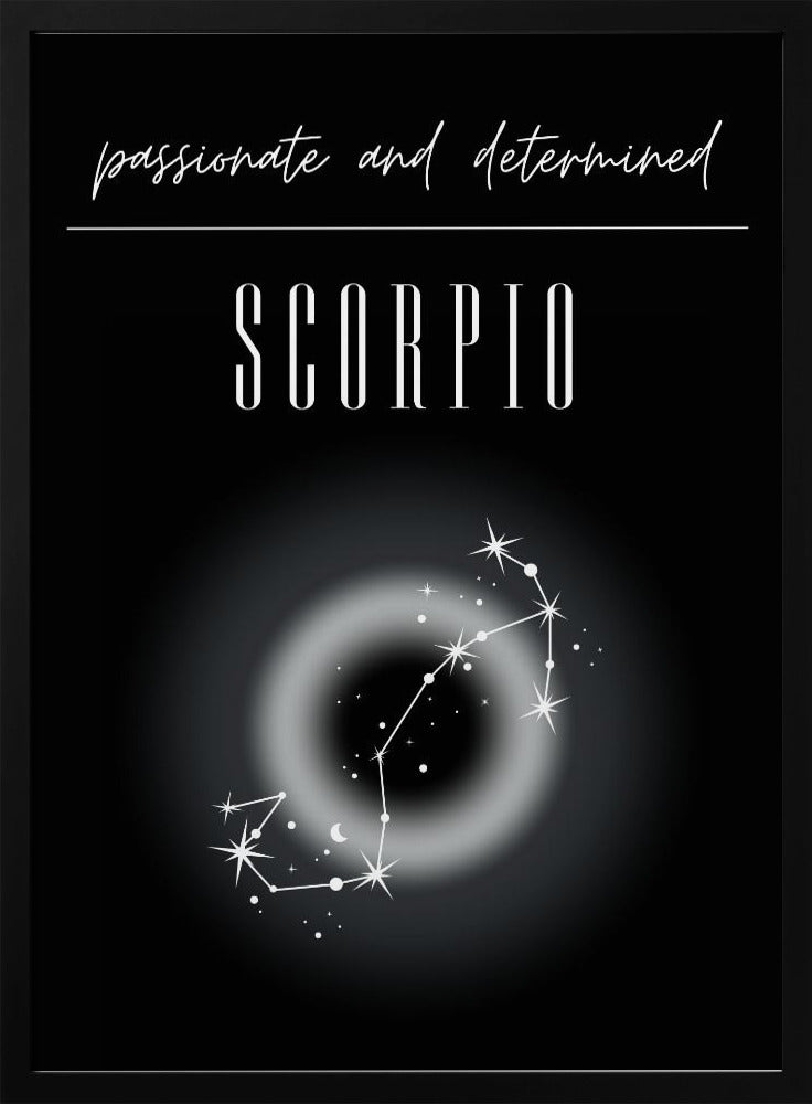 Scorpio Zodiac Print Art | Poster
