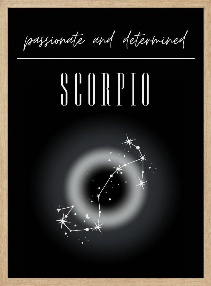 Scorpio Zodiac Print Art | Poster