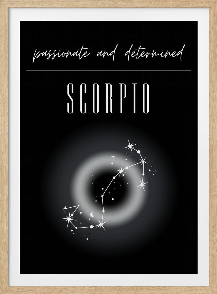 Scorpio Zodiac Print Art | Poster