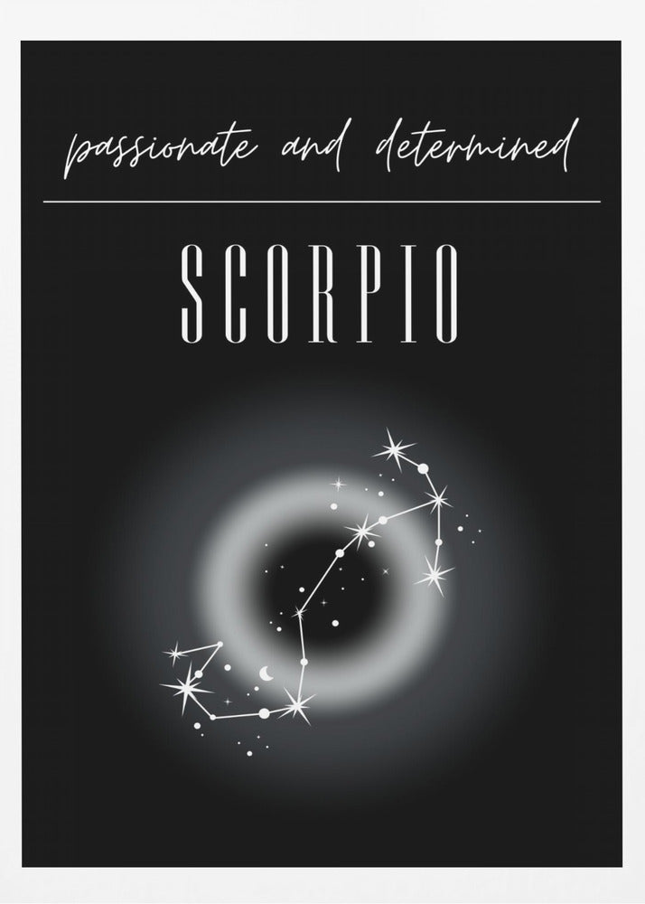 Scorpio Zodiac Print Art | Poster
