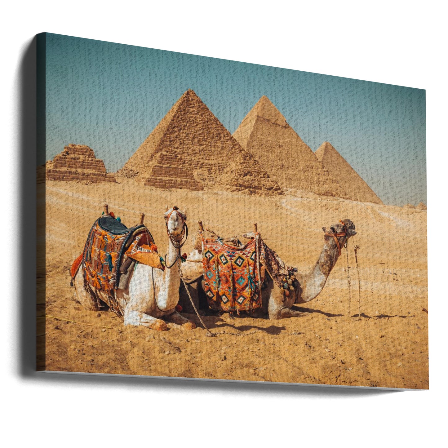 Visit to the pyramids | Canvas