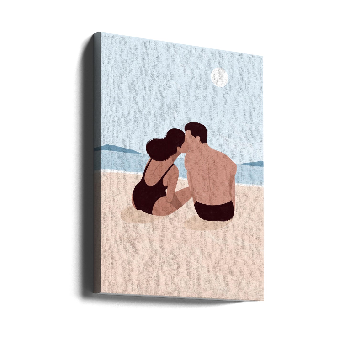 Eerste kus | Canvasprints