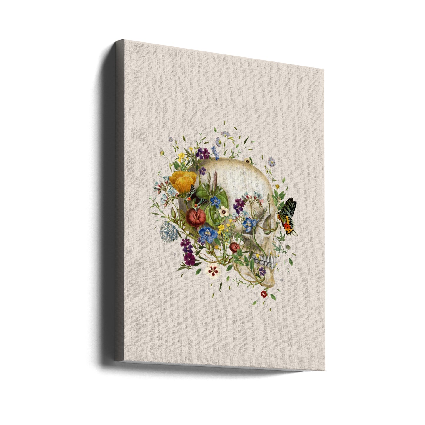 Floral skull | Canvas