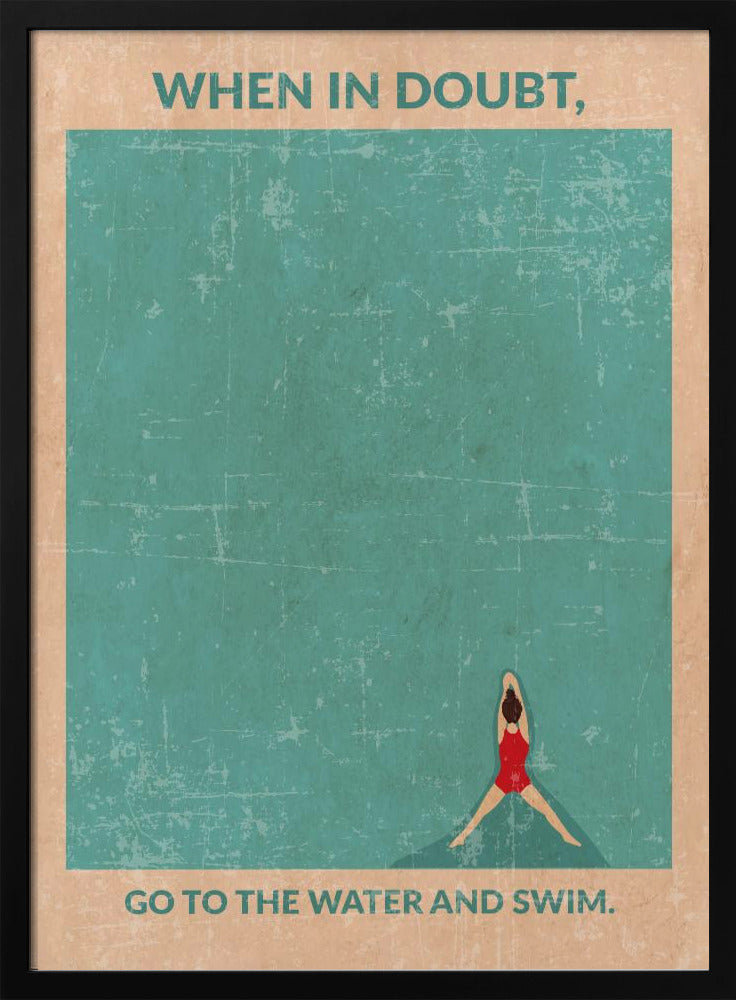 Open Water Standard Wall Art | Poster