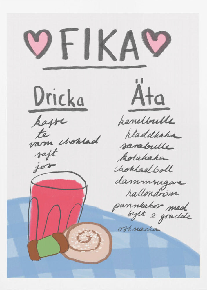 Svenska Fikagodisar | Poster