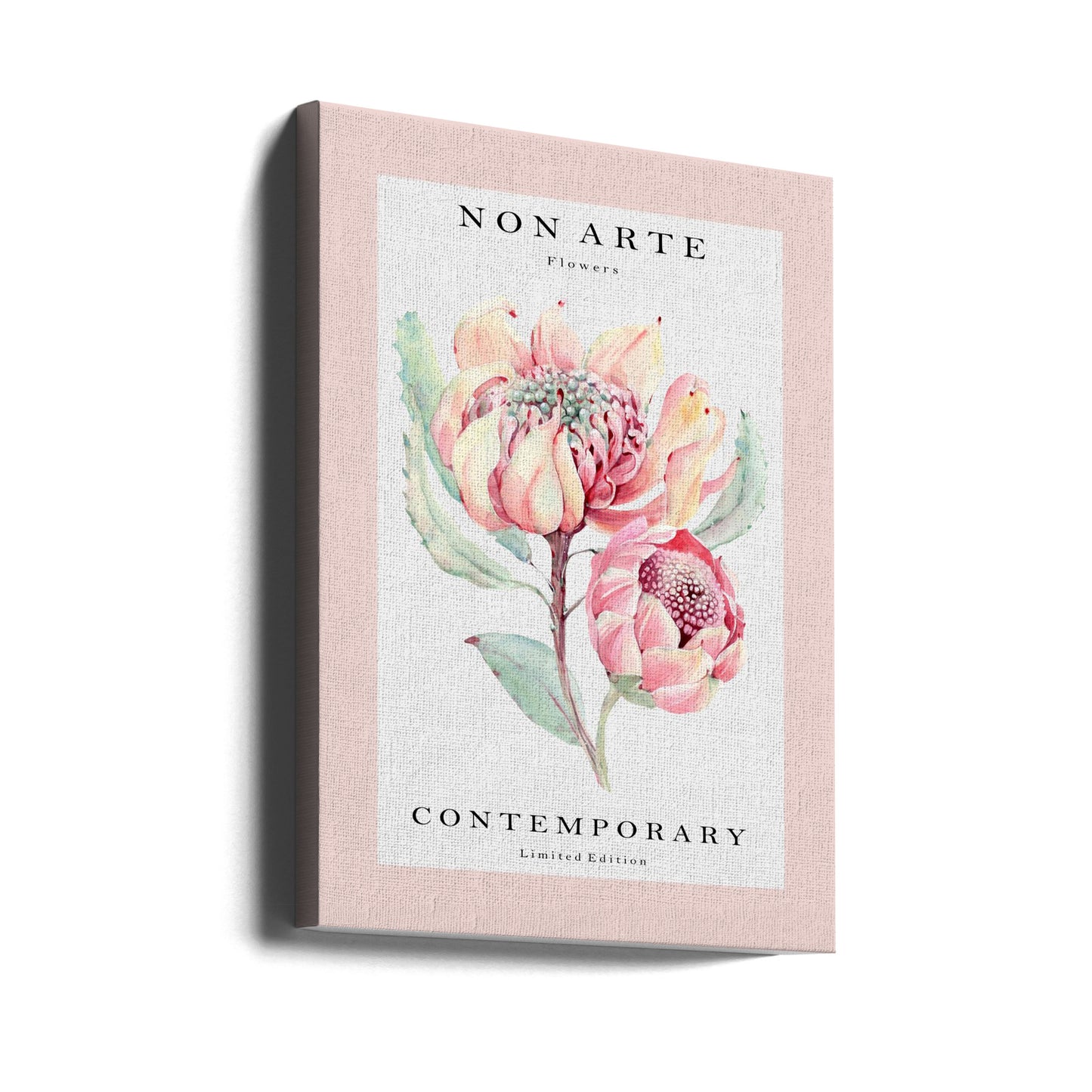 Non Arte rose flower | Stampe su Tela