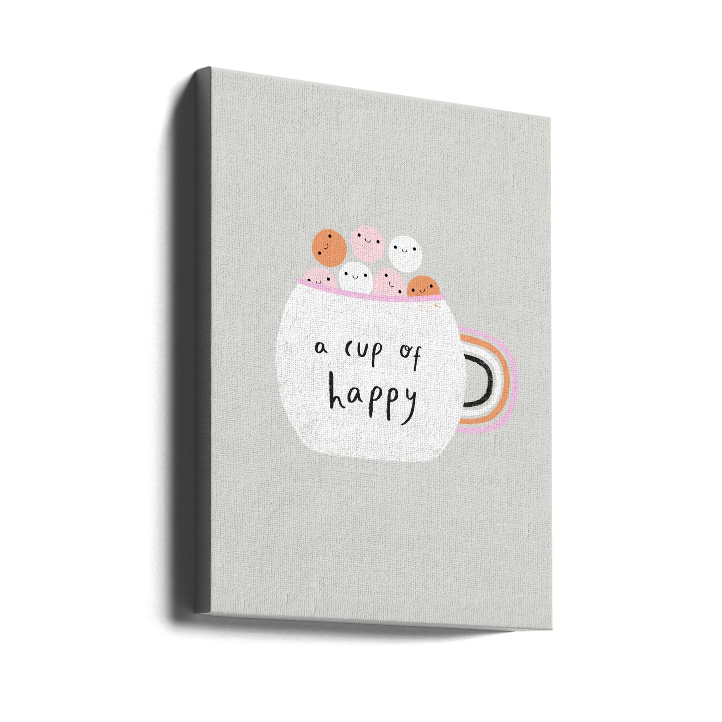 Een kopje geluk | Canvasprints