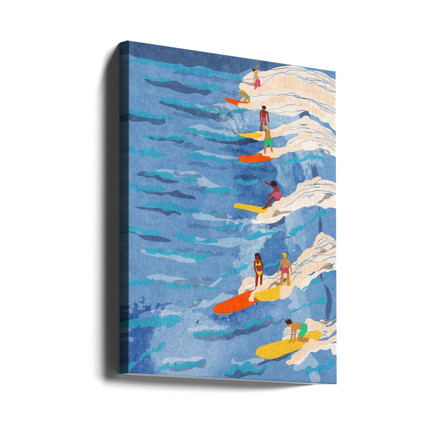 avslappnad surfing | Canvas