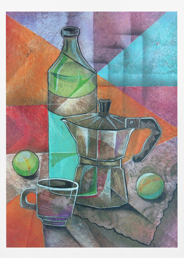 Natura morta con caffettiera | Poster - Stampe d’Arte