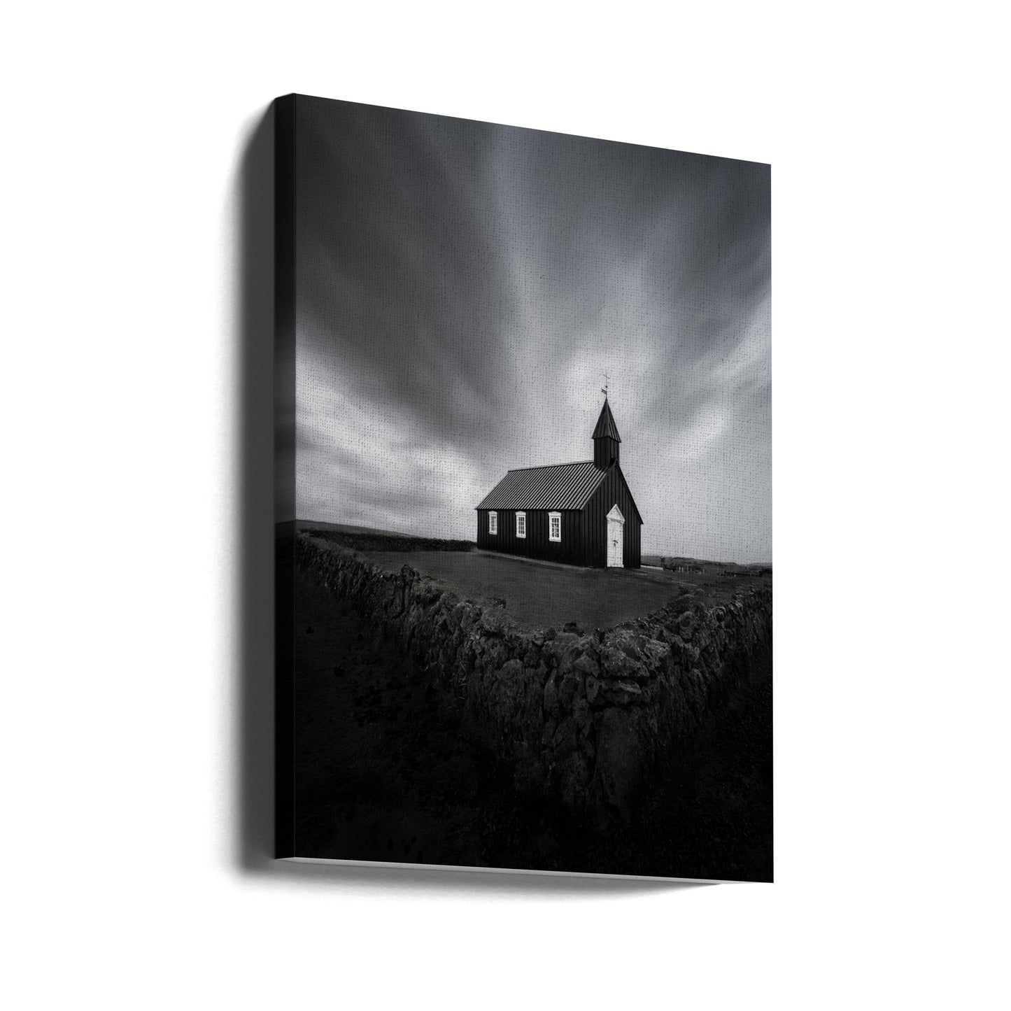 Chiesa Nera | Stampe su Tela