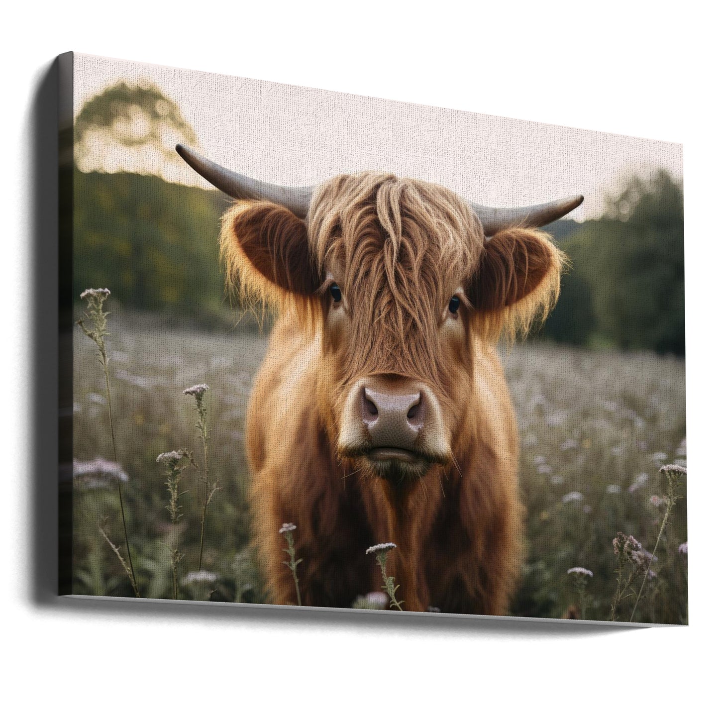 Hooglandkoe | Canvasprints
