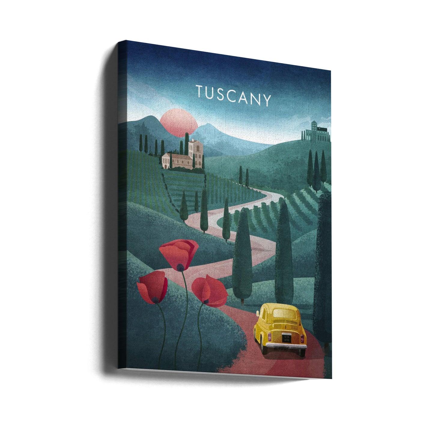 Toskanatext | Leinwand-Bilder