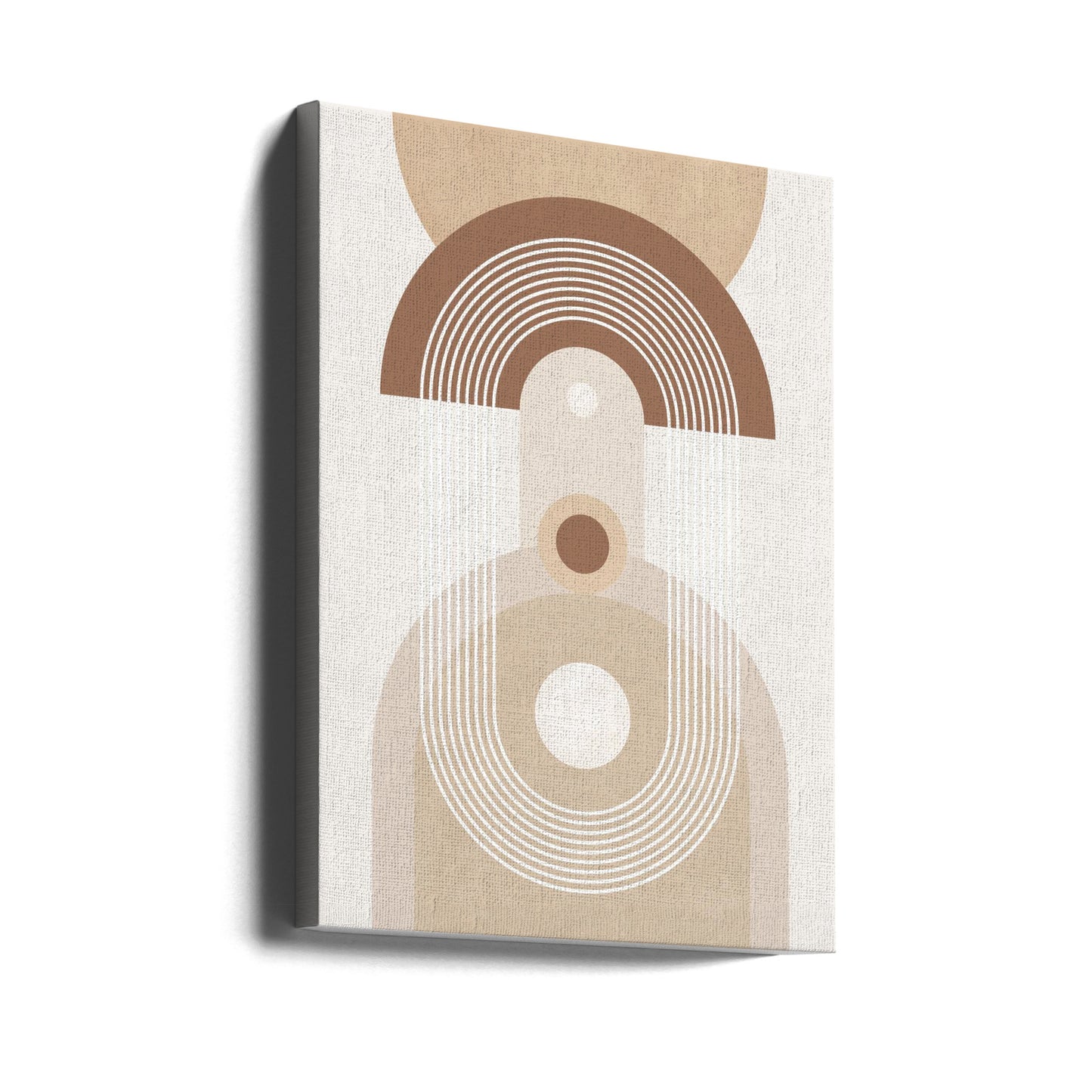 Beige Mid Century Poster | Canvas