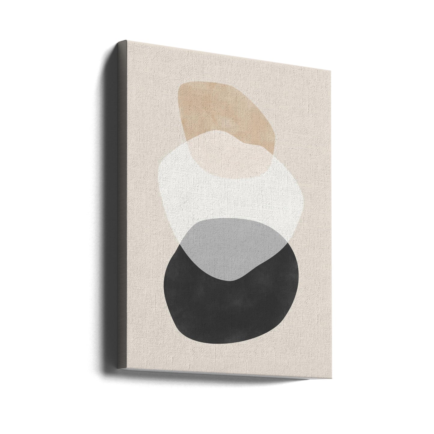 Beige Boho Formen | Leinwand-Bilder