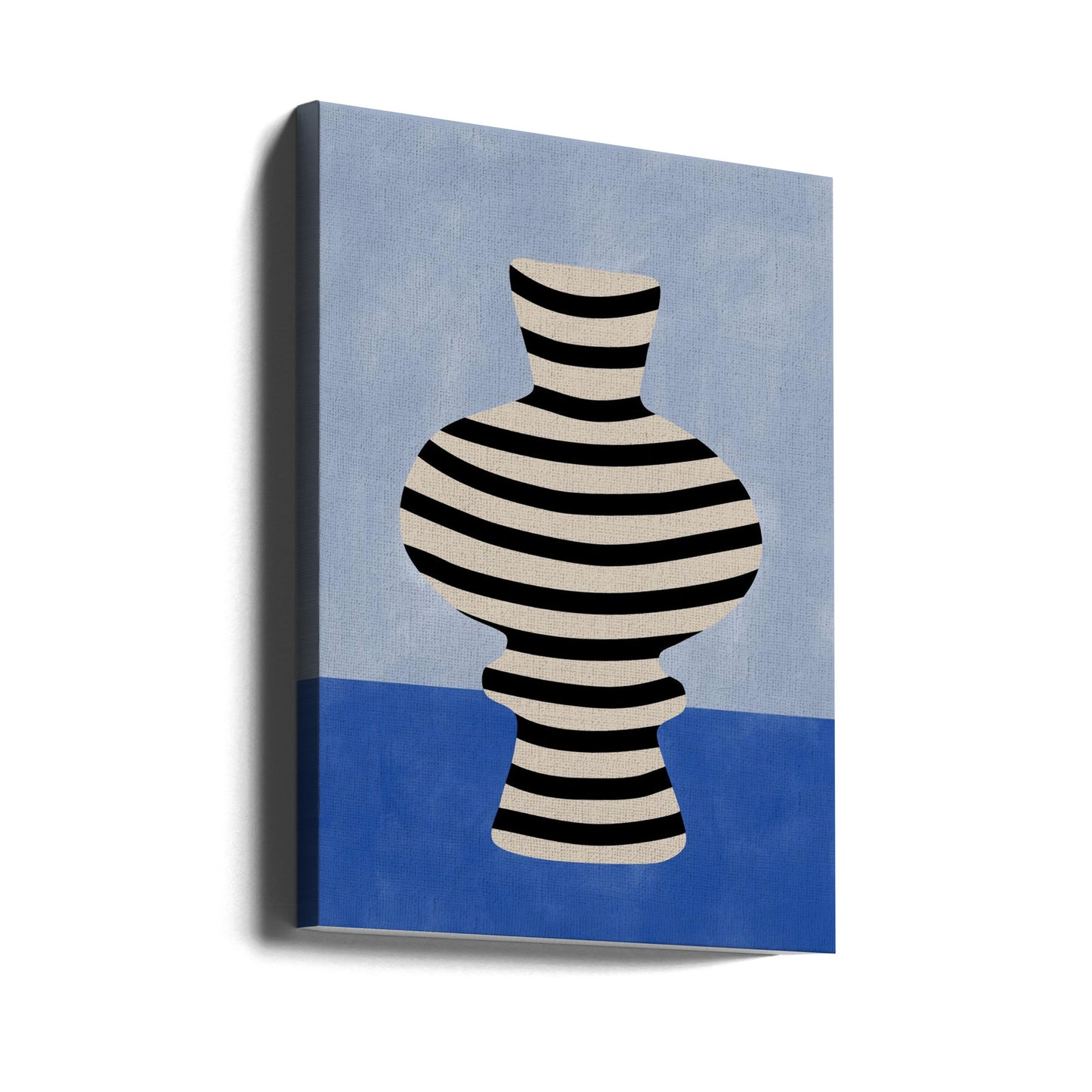 Striped Vase Illusion | Canvas