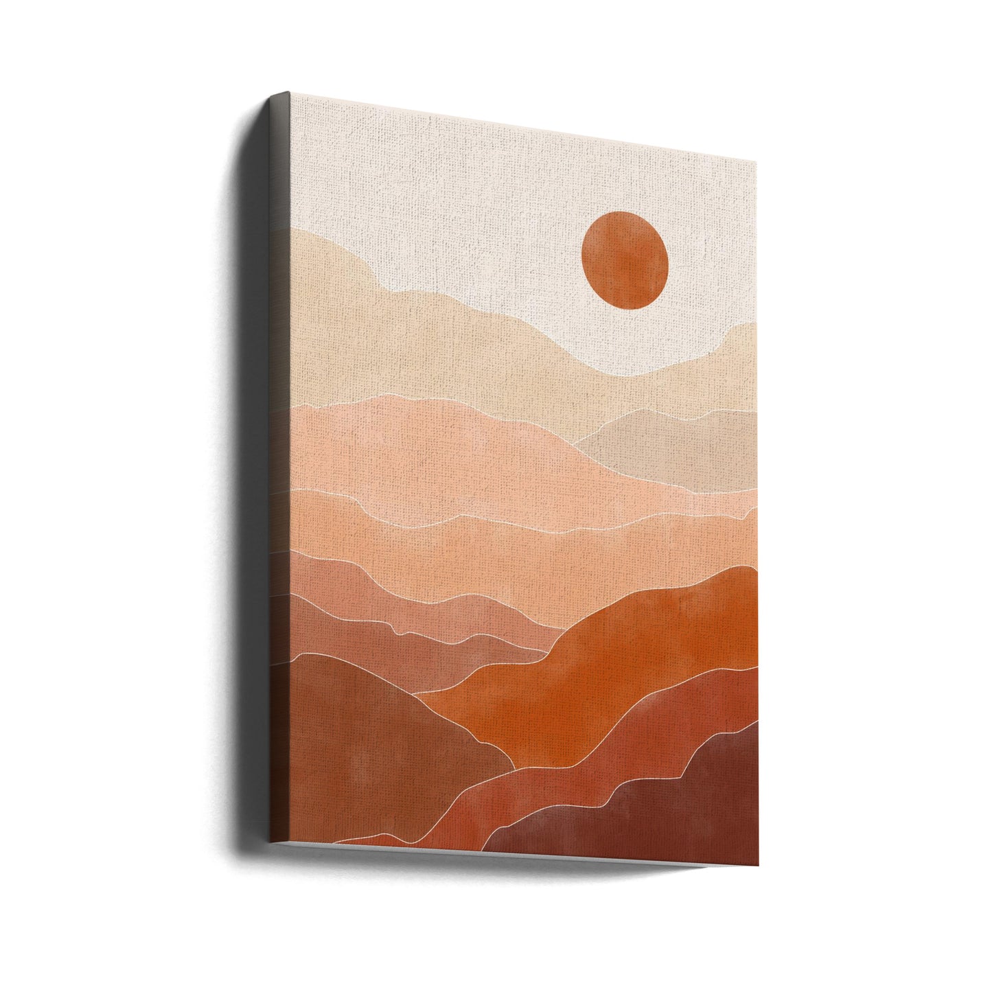 Desert Sun Rise | Canvas