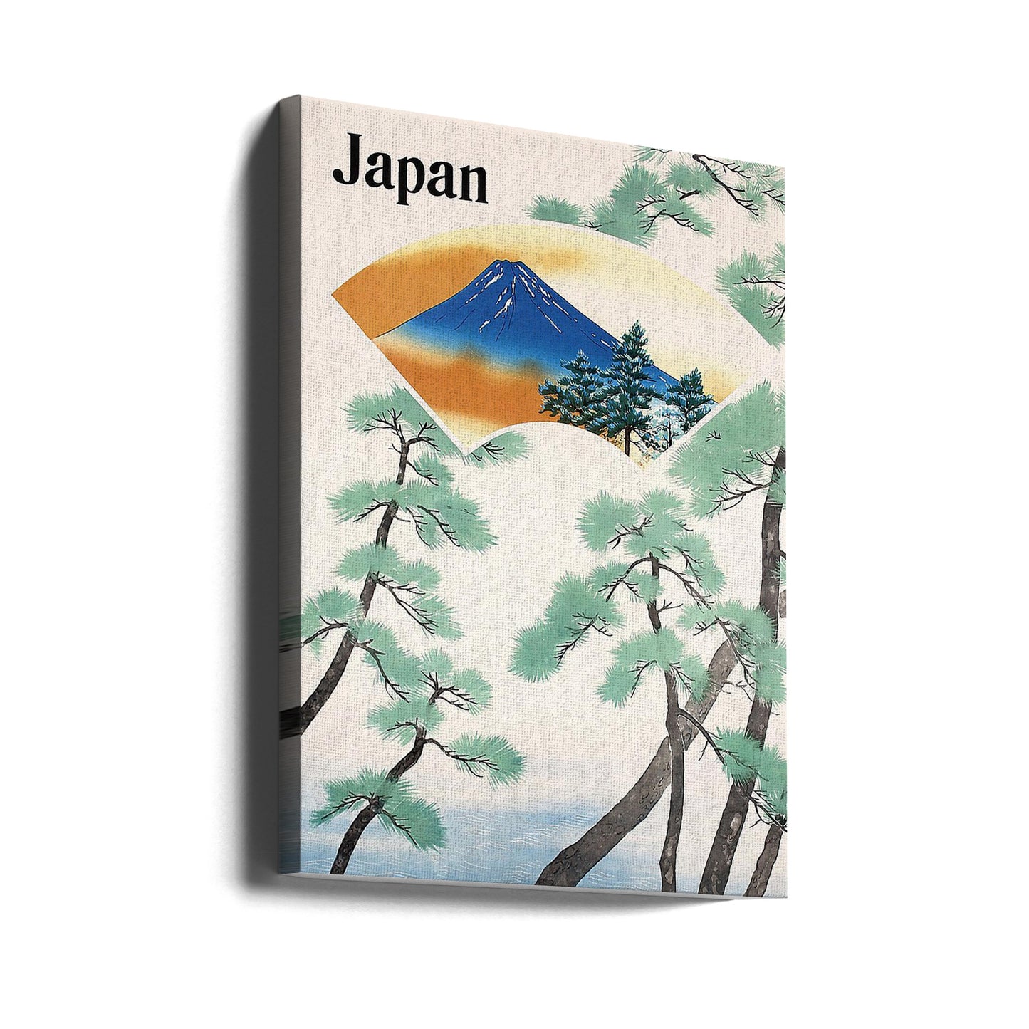 Reisen der japanischen Staatseisenbahnen in den 1930er Jahren Poster - Kunstdruck | Leinwand-Bilder