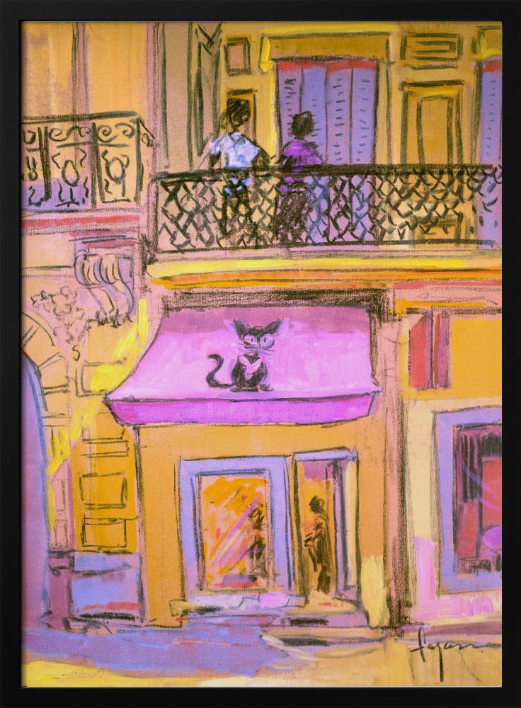 Balcony Stroll | Poster