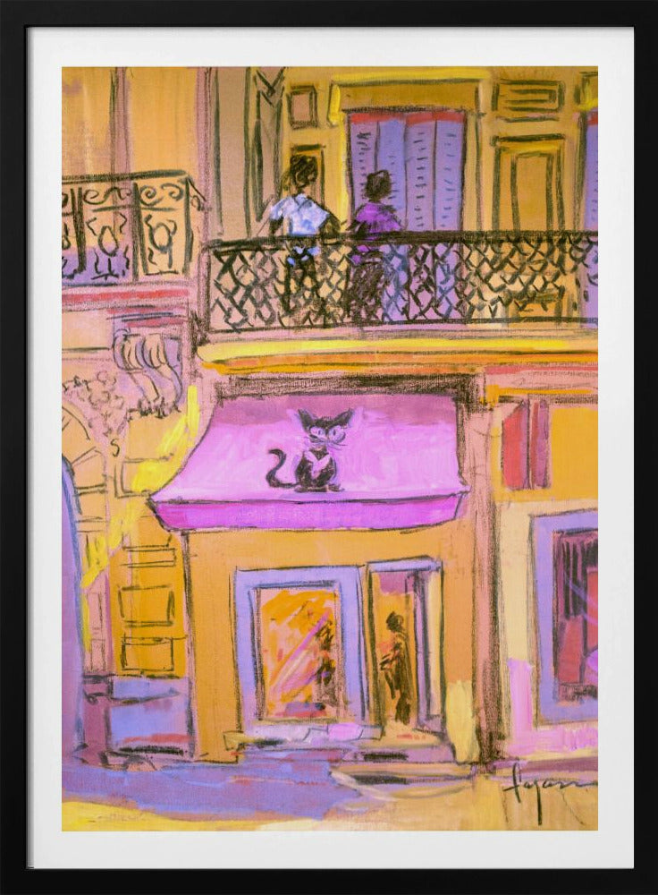 Balcony Stroll | Poster