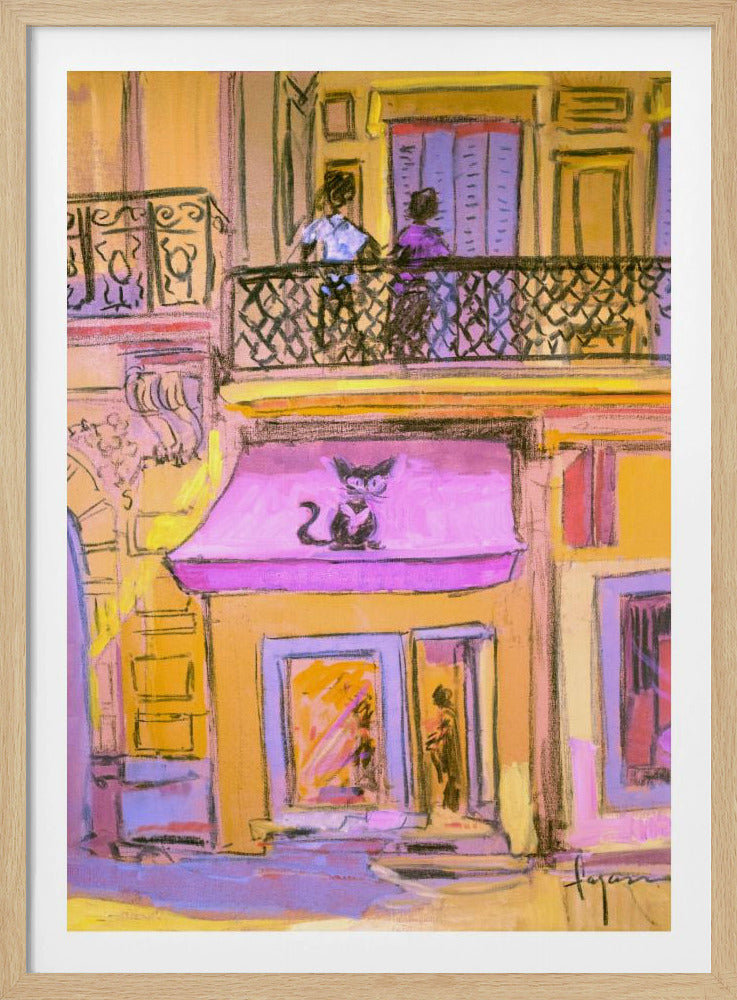 Balcony Stroll | Poster
