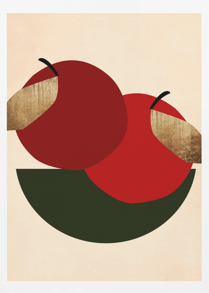 Two Red Apples | Poster
